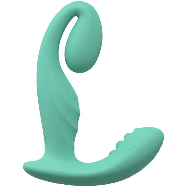 LOVELINE Bliss - Green - Green 11.5 cm USB Rechargeable Vibrator — image 3 of 4