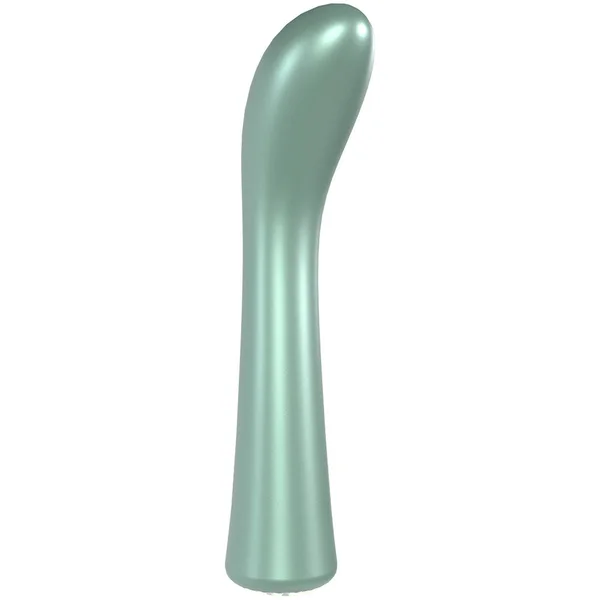 LOVELINE La Perla III - Green - Pearlescent Green 19.2 cm USB Rechargeable Vibrator — image 2 of 4