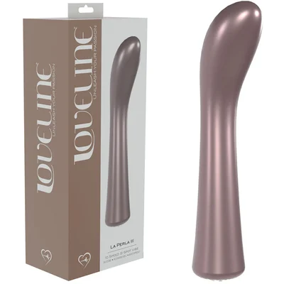 loveline la perla iii pink pearlescent pink 192 cm usb rechargeable vibrator