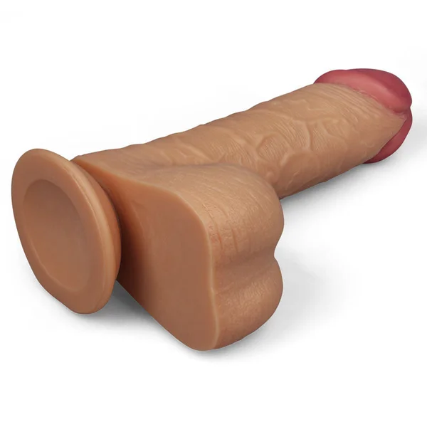 King Size 9'' Realistic Dildo - Flesh 23 cm Dong — image 3 of 8