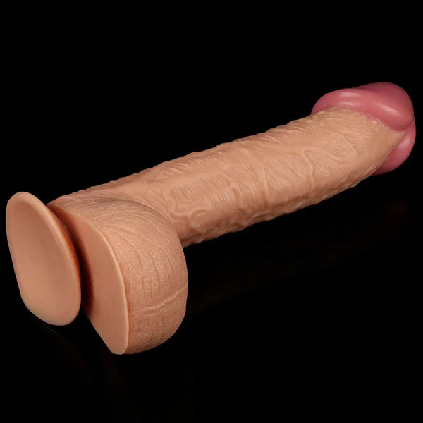 King Size 10.5'' Realistic Dildo - Flesh 26.7 cm Dong — image 7 of 9