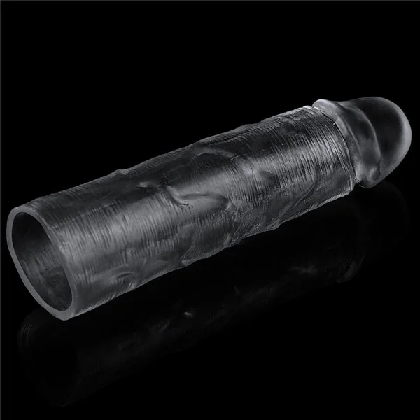 Flawless Clear Penis Sleeve 1'' - Clear 2.5 cm Penis Extender Sleeve — image 4 of 9
