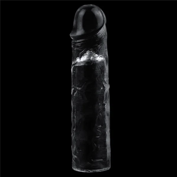 Flawless Clear Penis Sleeve 2'' - Clear 5 cm Penis Extender Sleeve — image 2 of 9