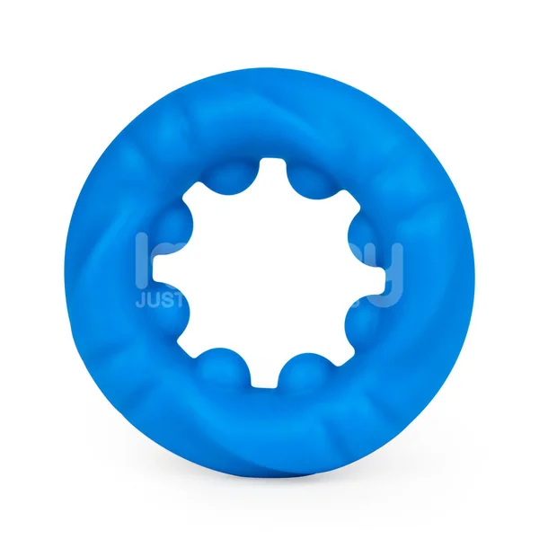 Pinnacle Pro Ridge Bump Stretcher - Blue Cock Ring — image 5 of 9