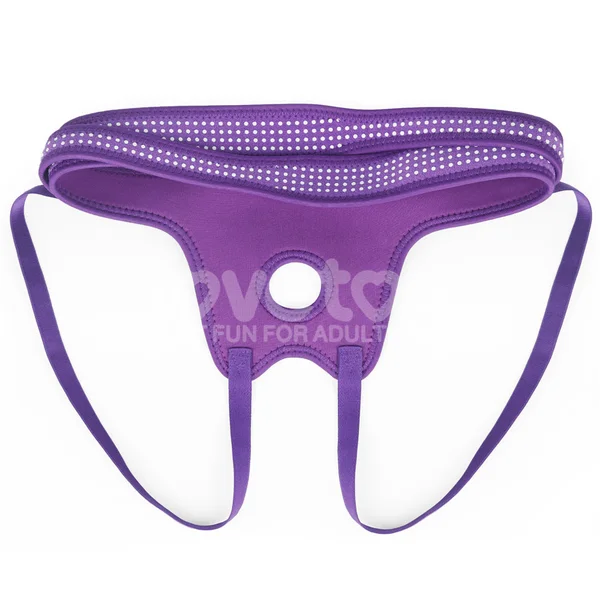 Ingen Easy Strap-On Harness - Purple Adjustable Strap-On Harness (No Probe Included) — image 7 of 9
