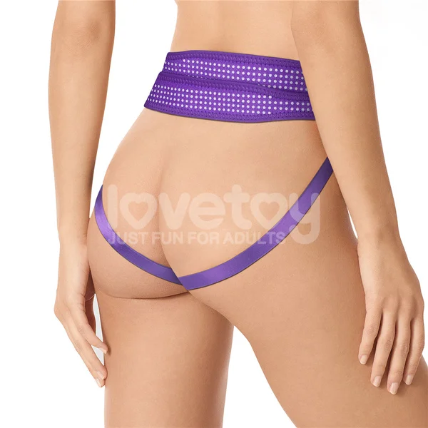 Ingen Easy Strap-On Harness - Purple Adjustable Strap-On Harness (No Probe Included) — image 3 of 9