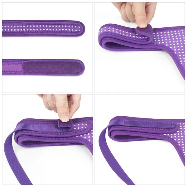 Ingen Easy Strap-On Harness - Purple Adjustable Strap-On Harness (No Probe Included) — image 4 of 9