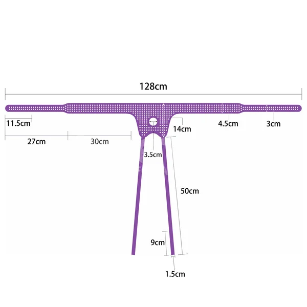 Ingen Easy Strap-On Harness - Purple Adjustable Strap-On Harness (No Probe Included) — image 9 of 9