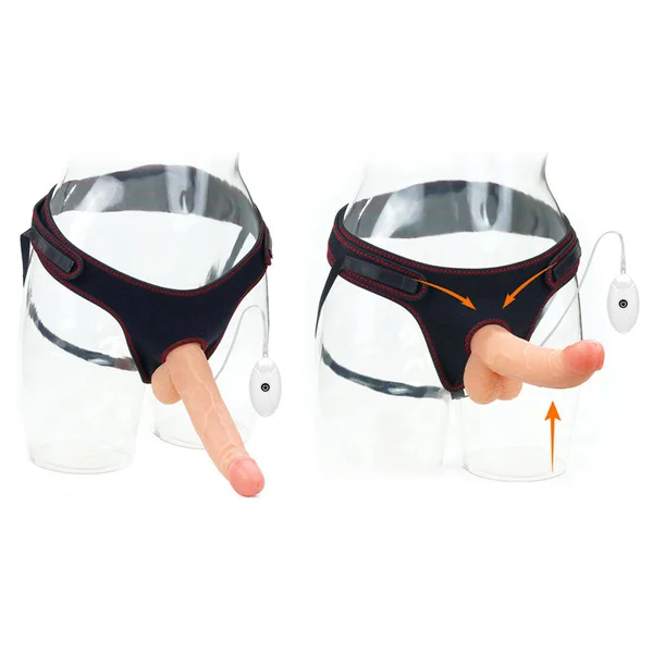 Ingen Vibrating Easy Strap-On Set - Flesh 21.6 cm (8.5'') Vibrating Strap-On — image 7 of 9