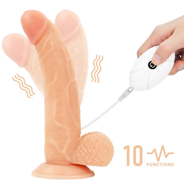 Ingen Vibrating Easy Strap-On Set - Flesh 21.6 cm (8.5'') Vibrating Strap-On — image 4 of 9