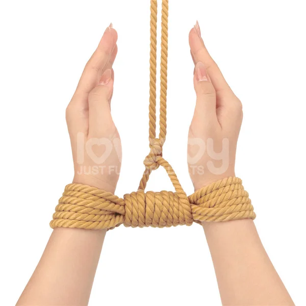 Rebellion Reign Bondage Rope - Natural - Natural Bondage Rope - 10 metre length — image 5 of 9