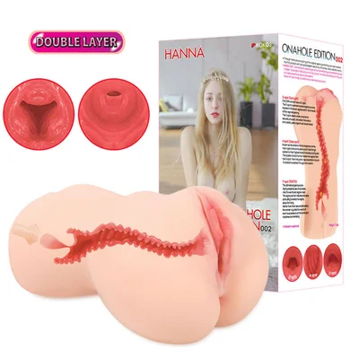 kokos hanna onahole 002 flesh dual layer vagina stroker