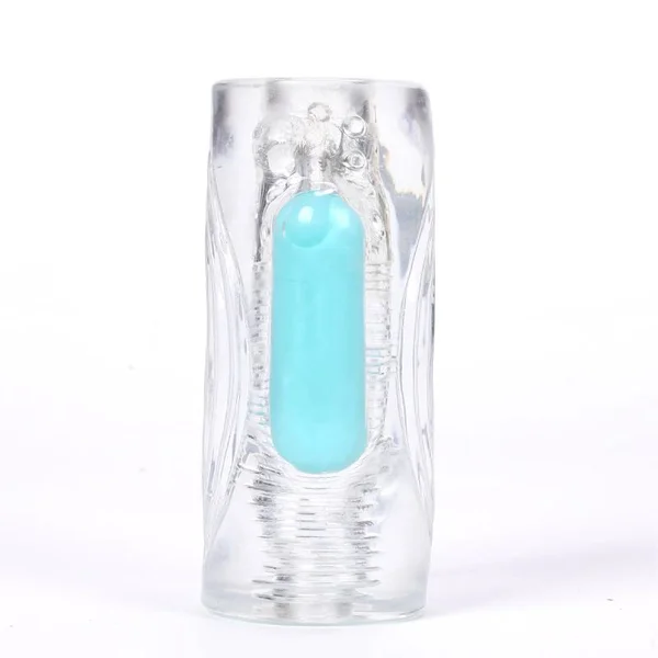 Maia Aster - Clear Vibrating Stroker Sleeve — image 4 of 5