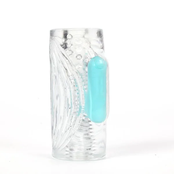 Maia Aster - Clear Vibrating Stroker Sleeve — image 3 of 5