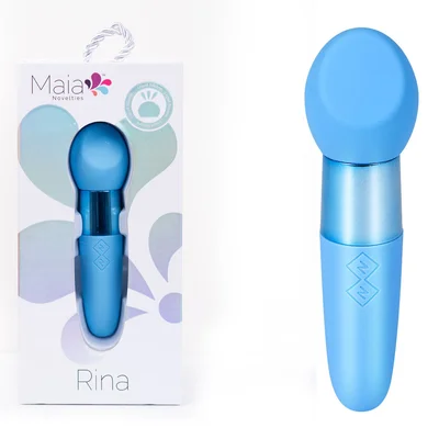 maia rina blue blue 133 cm usb rechargeable vibrator