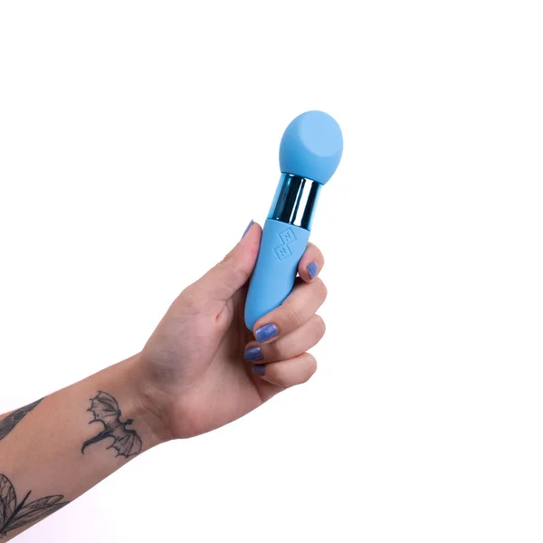 Maia RINA - Blue - Blue 13.3 cm USB Rechargeable Vibrator — image 2 of 5