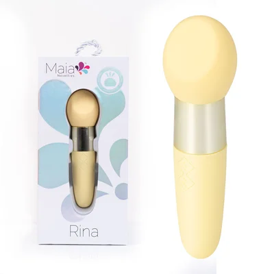 maia rina yellow yellow 133 cm usb rechargeable vibrator