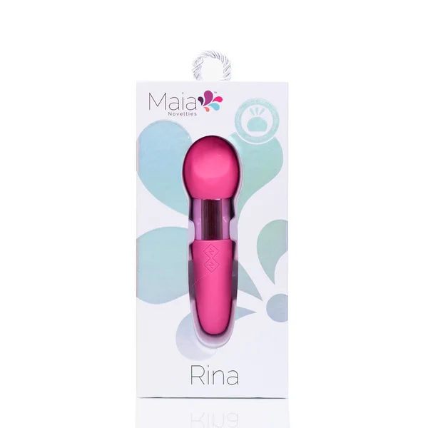 Maia RINA - Pink - Pink 13.3 cm USB Rechargeable Vibrator — image 5 of 5