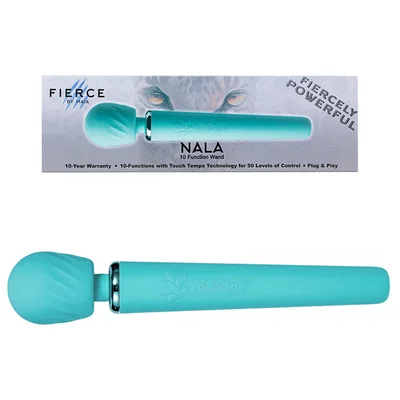 maia nala blue 30 cm usb rechargeable massage wand