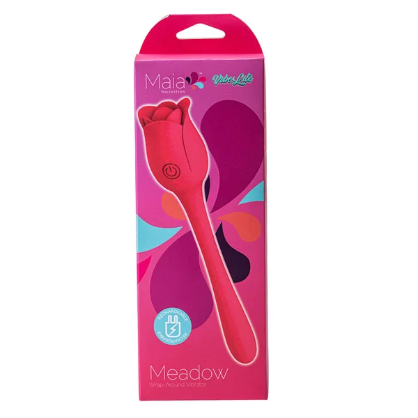 Maia MEADOW - Pink 14 cm USB Rechargeable Flower Stimulator — image 6 of 6