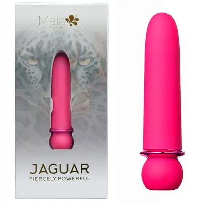 maia jaguar pink pink 101 cm usb rechargeable bullet