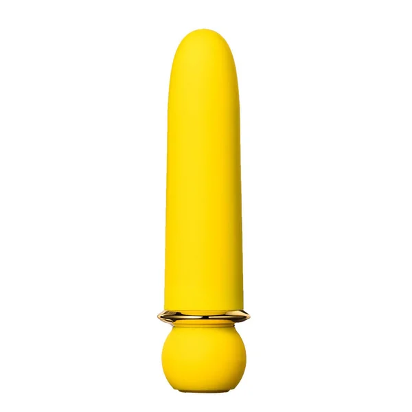 Maia JAGUAR - Yellow - Yellow 10.1 cm USB Rechargeable Bullet — image 6 of 7
