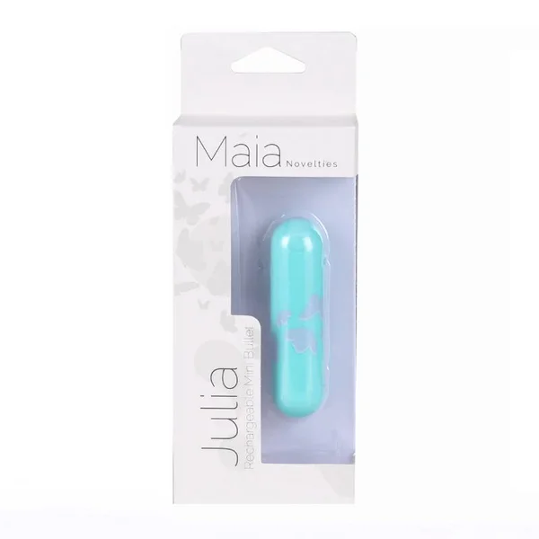 Maia Julia - Teal 7.6 cm USB Rechargeable Bullet — image 2 of 4