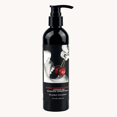edible massage lotion cherry cherry flavoured massage lotion 237 ml
