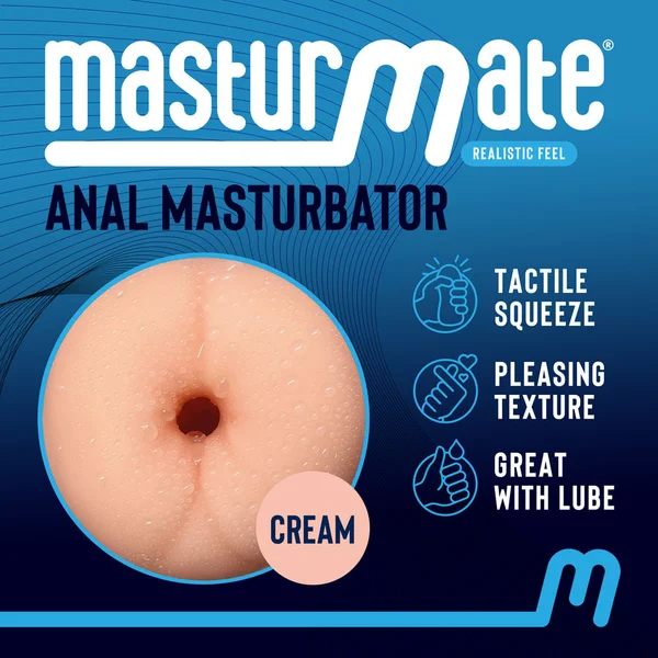 Masturmate - Butt - Cream - Flesh Anal Stroker — image 2 of 7