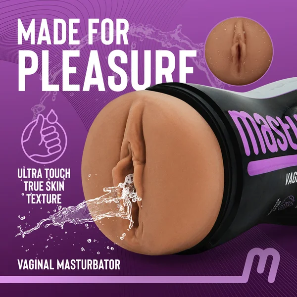 Masturmate - Vagina - Mocha - Brown Vagina Stroker — image 3 of 7