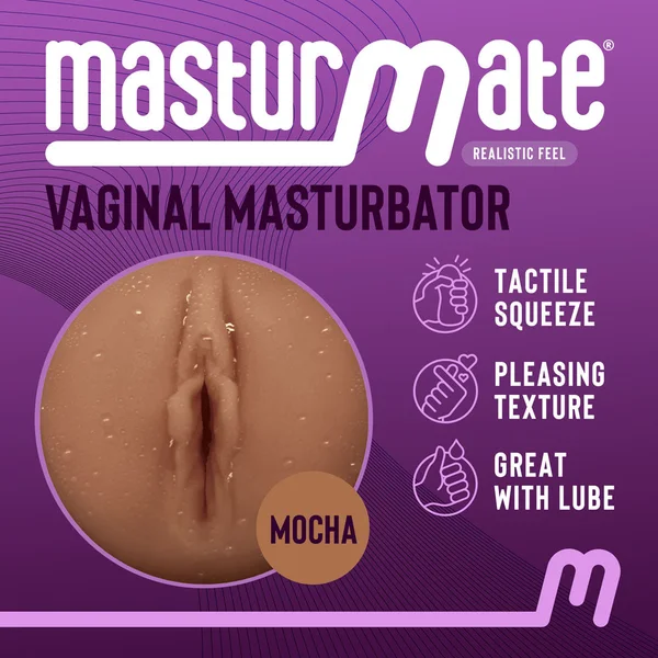 Masturmate - Vagina - Mocha - Brown Vagina Stroker — image 2 of 7