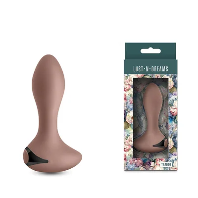 lust n dreams tango autumn beige 115 cm usb rechargeable vibrating butt plug