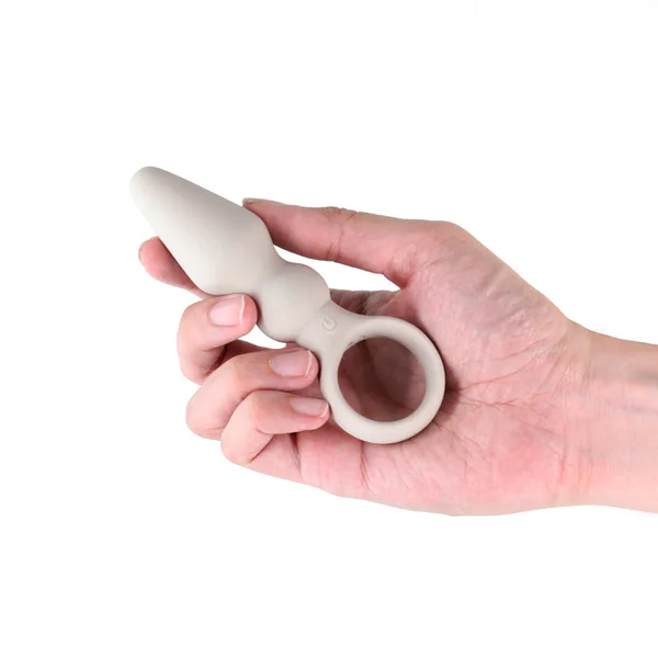 Lust-n-Dreams - Bossa - Fog - White 12.5 cm USB Rechargeable Vibrating Butt Plug — image 2 of 5