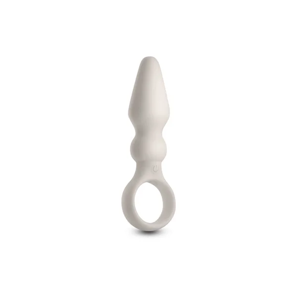 Lust-n-Dreams - Bossa - Fog - White 12.5 cm USB Rechargeable Vibrating Butt Plug — image 3 of 5
