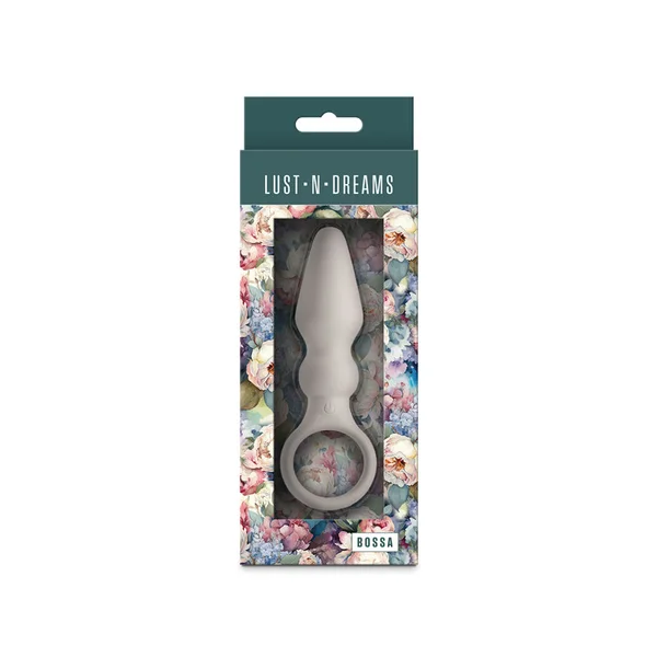 Lust-n-Dreams - Bossa - Fog - White 12.5 cm USB Rechargeable Vibrating Butt Plug — image 4 of 5