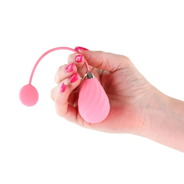 Techno - Kandi - Pink USB Rechargeable Vibrating Egg with App Control — image 2 of 5