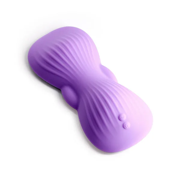 Techno - Trap - Purple - Purple USB Rechargeable Vibrating Grind Pad with App Control — image 3 of 5