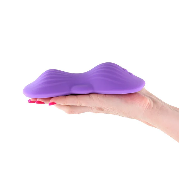 Techno - Trap - Purple - Purple USB Rechargeable Vibrating Grind Pad with App Control — image 2 of 5