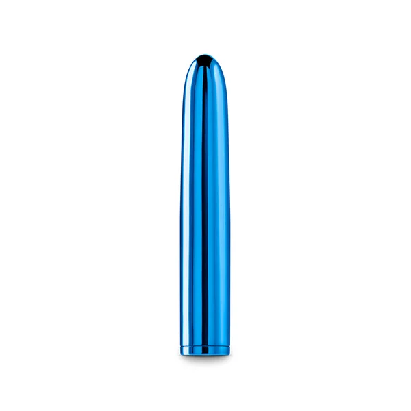 Chroma - Blue - Metallic Blue 17 cm USB Rechargeable Vibrator — image 3 of 5