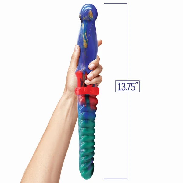 Alien Nation - Double Demon - Coloured 35 cm Fantasy Double Dildo — image 8 of 10