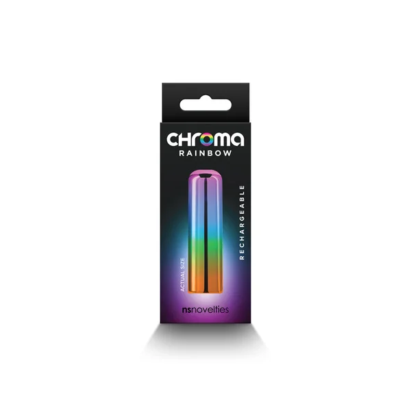 Chroma Rainbow - Small - Metallic Rainbow 6.8 cm USB Rechargeable Bullet — image 4 of 5