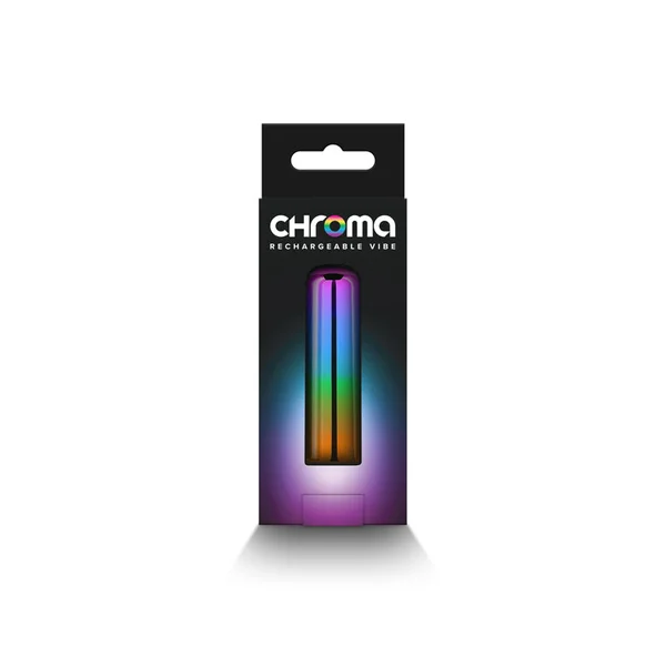 Chroma Rainbow - Small - Metallic Rainbow 6.8 cm USB Rechargeable Bullet — image 5 of 5
