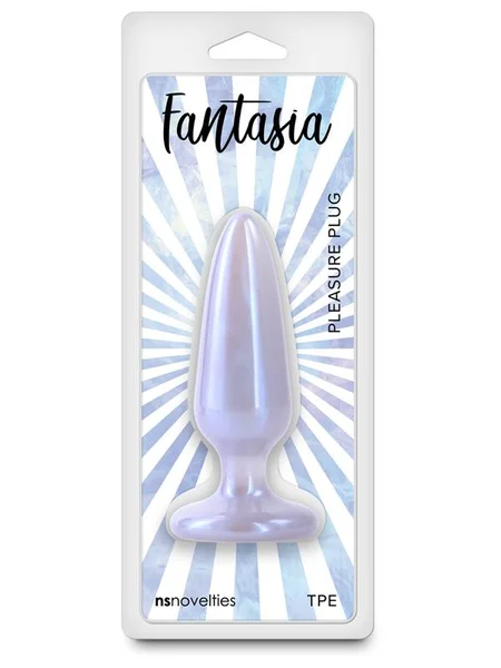 Fantasia - Pleasure Plug - Small - Azure - Blue 10.3 cm Small Butt Plug — image 3 of 5