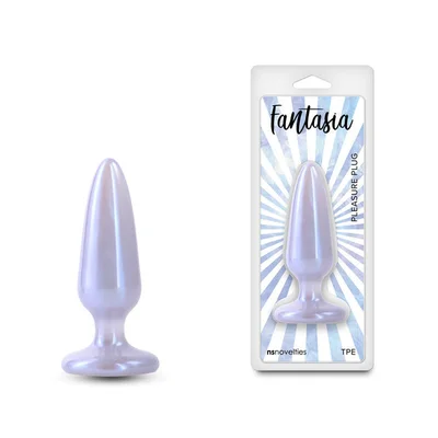 fantasia pleasure plug small azure blue 103 cm small butt plug