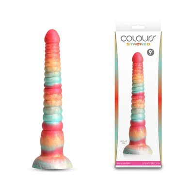 colours stacked 9 dildo redgold redgold 23 cm fantasy dildo