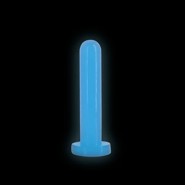 Firefly - Thrill - Blue - Small - Glow in Dark Blue 15.5 cm Small Dildo — image 3 of 6