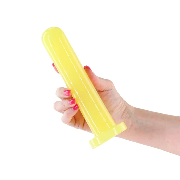 Firefly - Thrill - Yellow - Large - Glow in Dark Yellow 19.3 cm Large Dildo — image 2 of 6