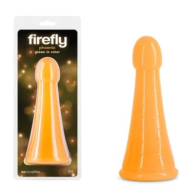 firefly phoenix orange glow in dark orange 192 cm dildo