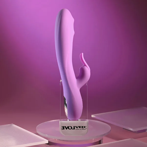 Evolved BEAD THE WAY - Pink 23.2 cm USB Rechargeable Rabbit Vibrator