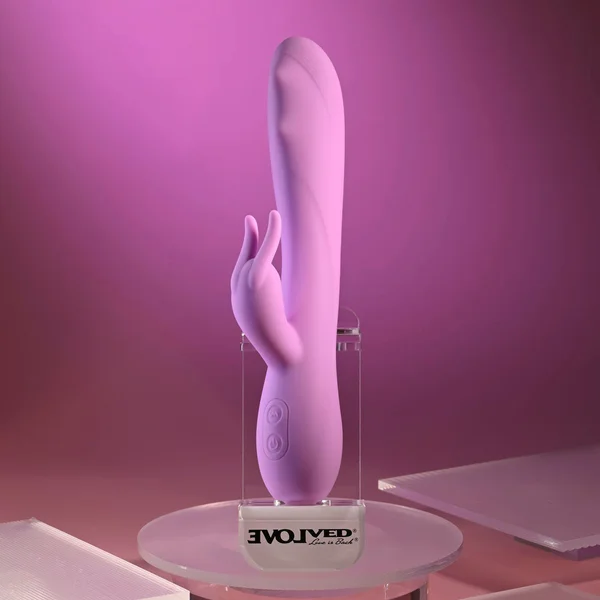 Evolved BEAD THE WAY - Pink 23.2 cm USB Rechargeable Rabbit Vibrator